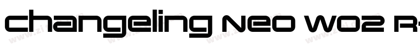 Changeling Neo W02 R字体转换